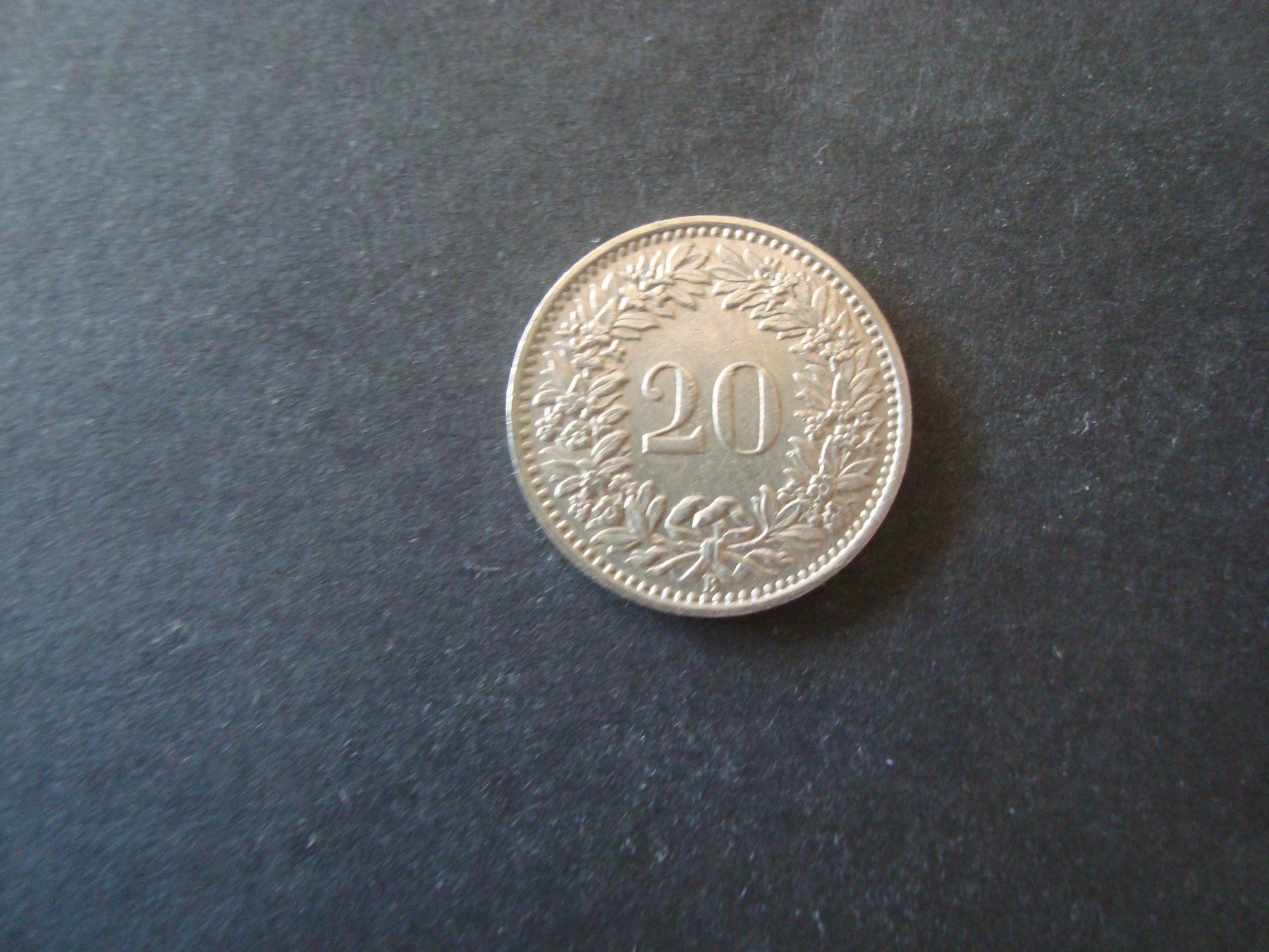 Tutti le monete: 20  Rp  1947 – Usato da Gelterkinden venduto da Cakir 1