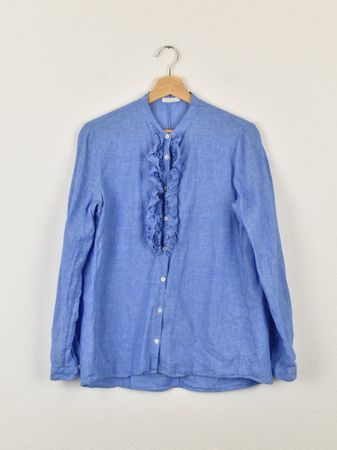Robert Friedman Leinenbluse, Gr.XS-S, oversized