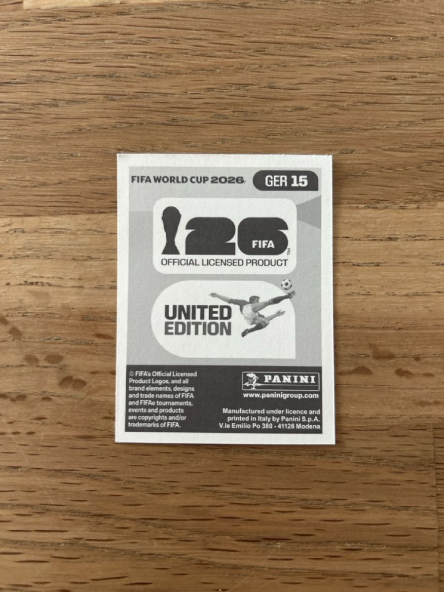 Panini Cartes à collectionner: Panini GER 15 – Neuf (Voir description) à Bern par cin_r7xm 1