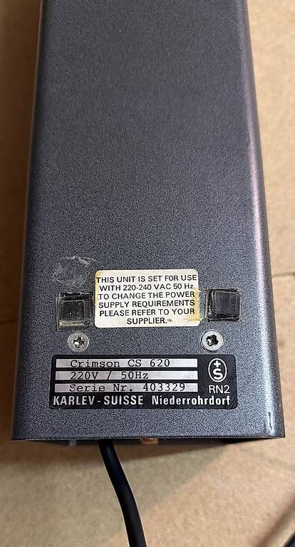 Verstärker: Crimson Elektrik Model 620 – Gebraucht aus Rothrist von verumal 2