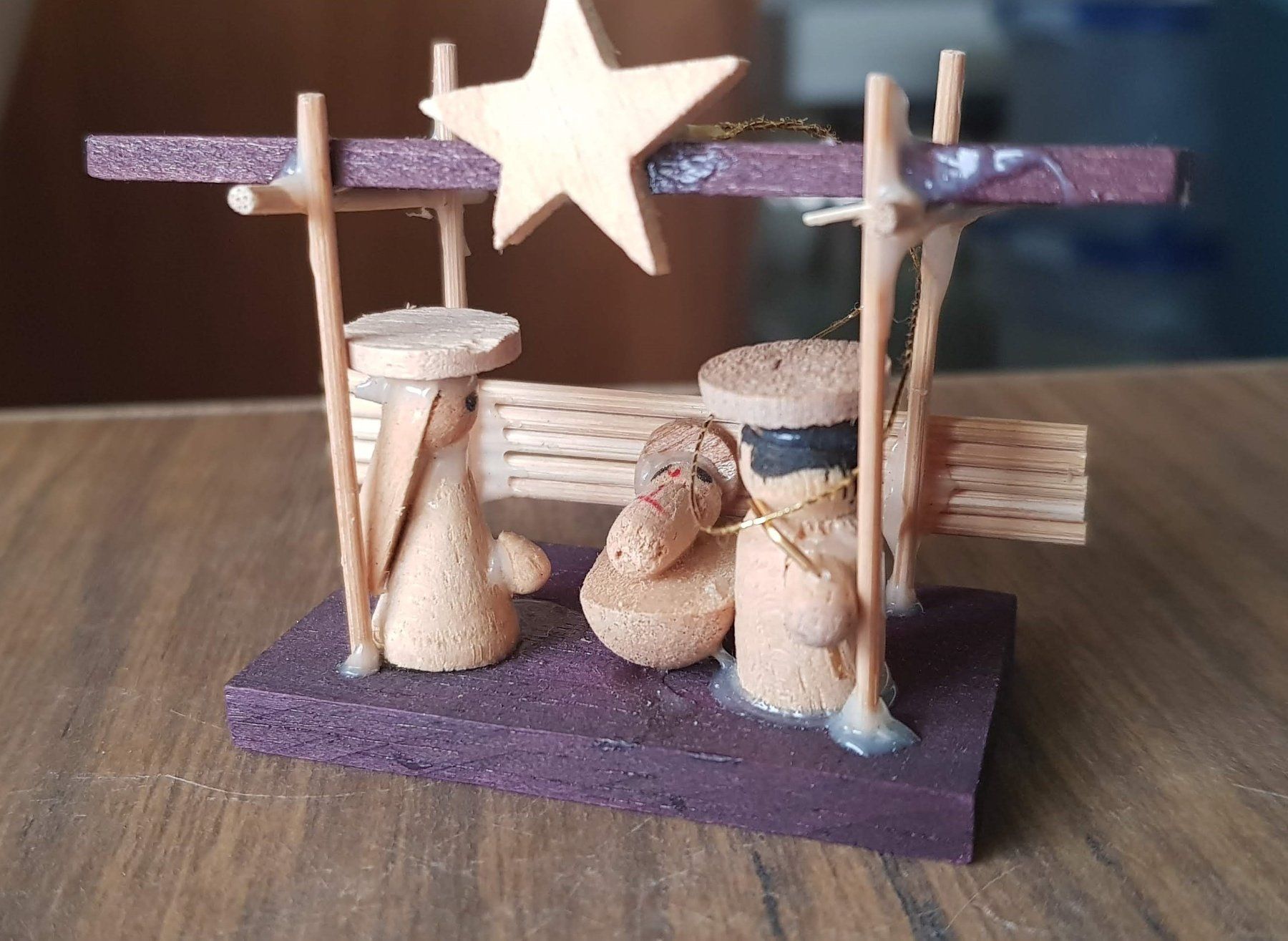 Alle Dekorationen: Erzgebirge Krippe Miniatur – Gebraucht aus Mörschwil von lindaswunderkiste 5