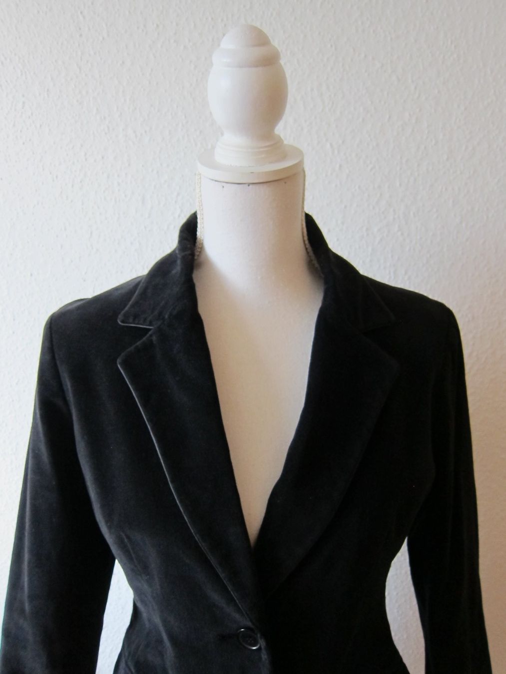 Giacche: Jacke, Blazer loftdesignby, schwarzer Samt – Usato da Zürich venduto da Italia58 3