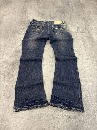 Vintage Miss Me Style Bootcut Low Waist Jeans (L)