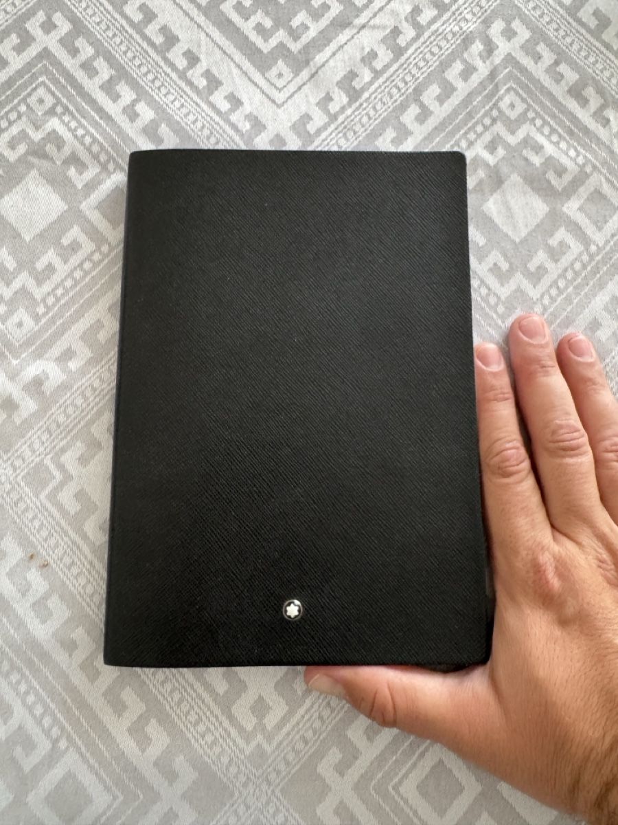Libri: Montblanc-Notizbuch aus Leder – Nuovo (secondo la descrizione) da Binningen venduto da JCMartin1