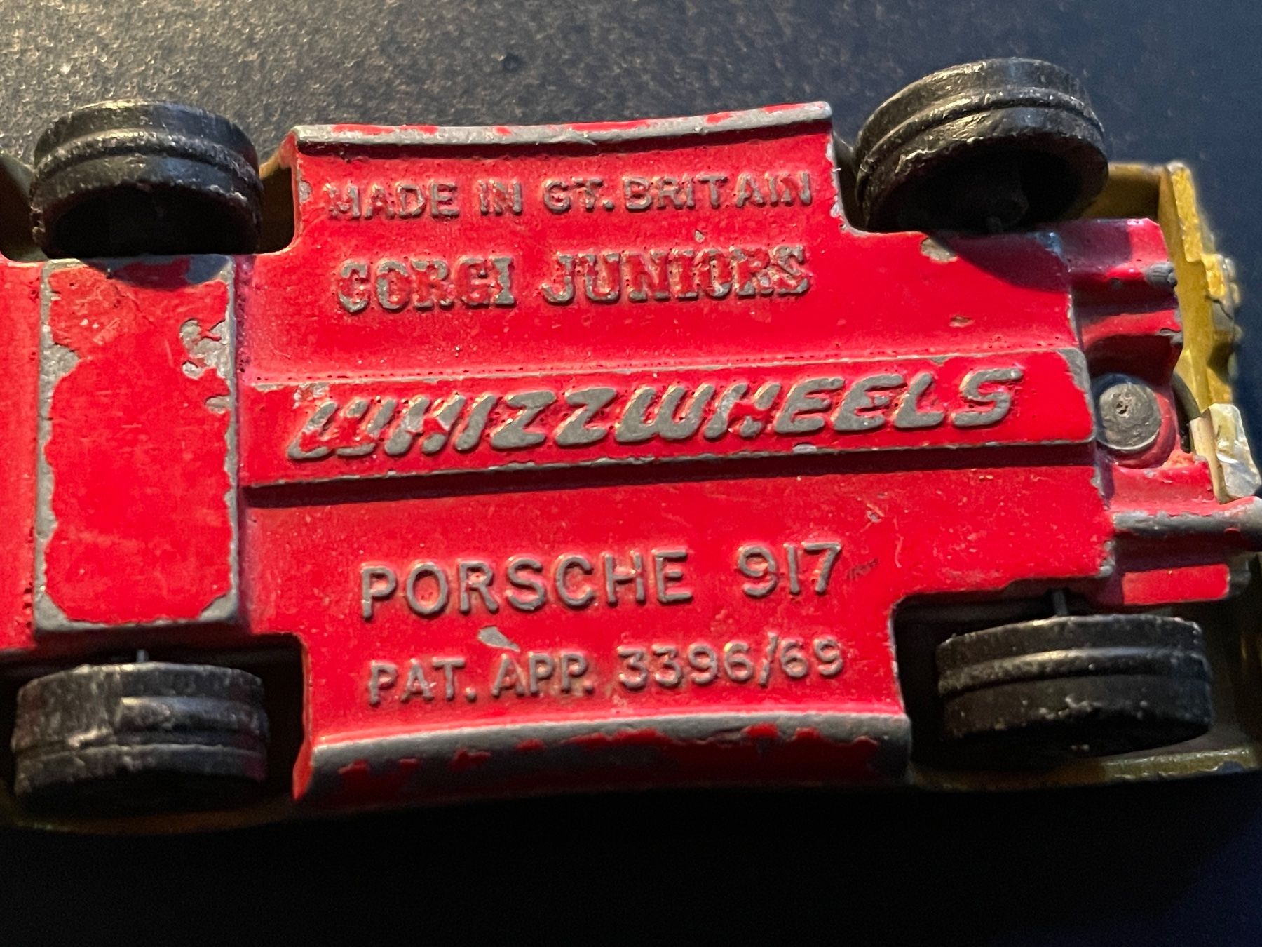 Corgi Toys Modellini d'auto: Corgi Juniors Porsche 917 / 1969 – Usato da Volketswil venduto da rubin74 5