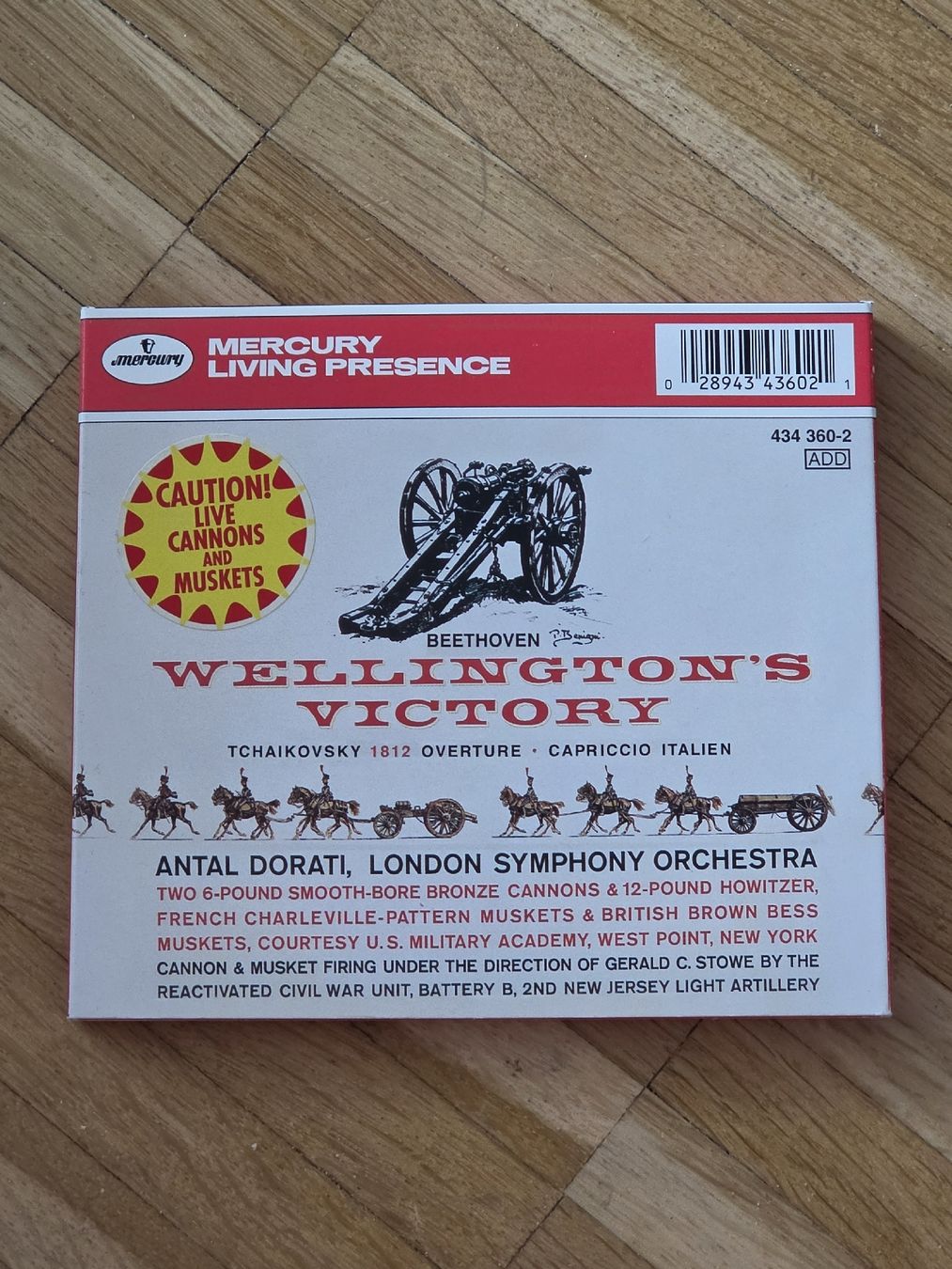 CDs: CD: Tchaikovsky 1812 Overture, Antal Dorati – Gebraucht aus Aesch BL von immon 1