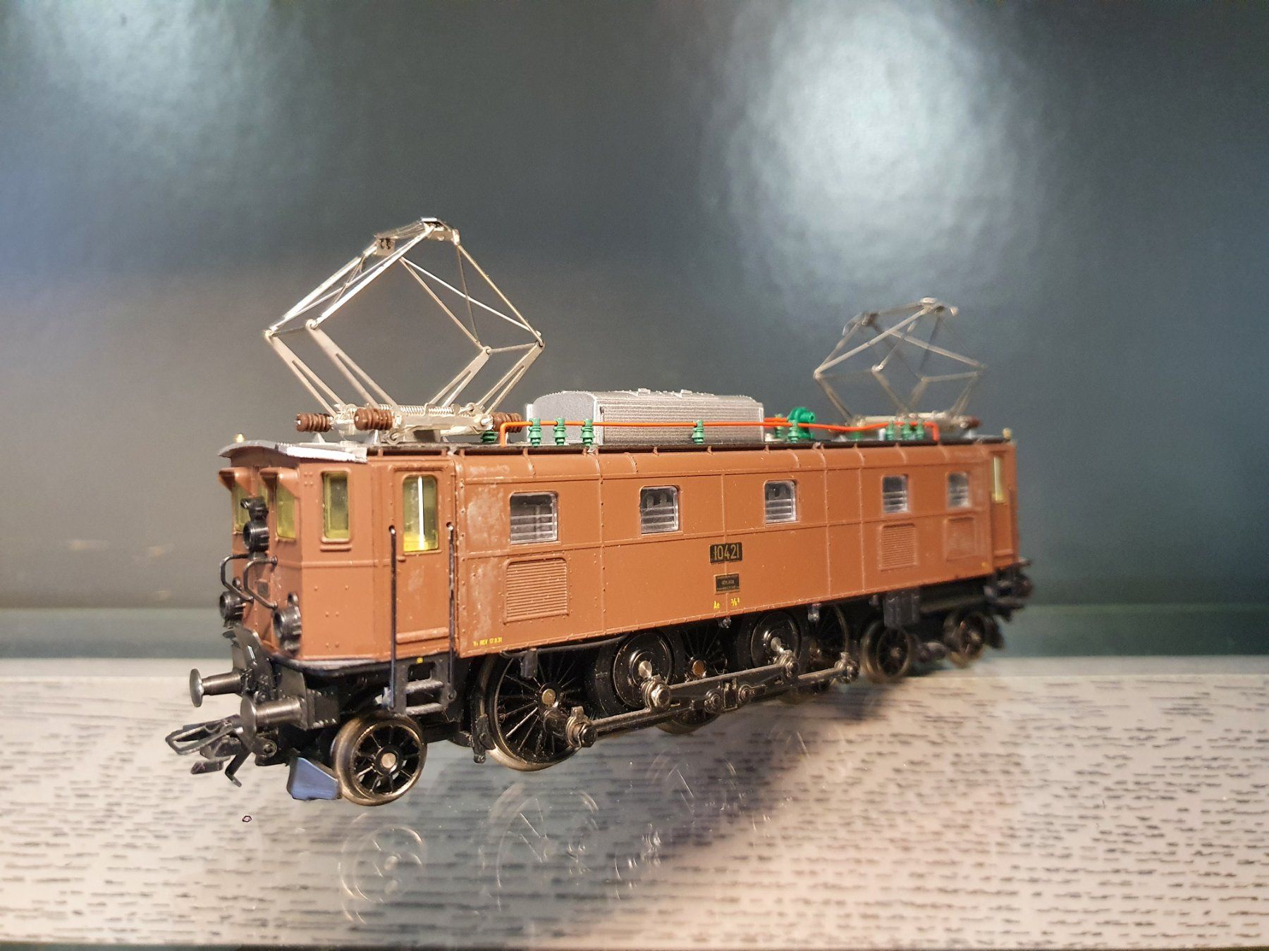 Märklin Modellini di ferrovie: MÄRKLIN: SBB Ae 3/6II BRAUN DIGITAL – Usato da Biglen venduto da taunus82 1