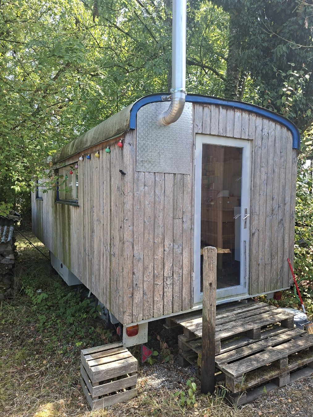 Mobile-home: Bauwagen Wohnwagen  – D'occasion à hefenhofen par mauriz