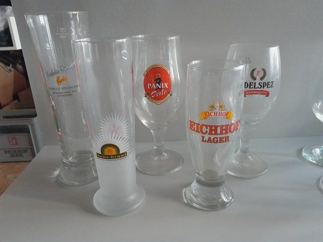Bicchieri: Bier Brauereien verschiedene Gläser – Usato da St.Gallen venduto da Stocken64 1