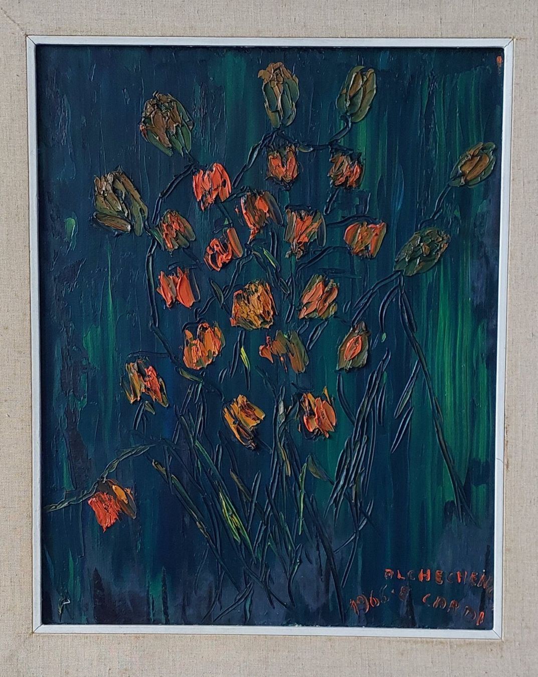 Gemälde: BLUMEN STILLLEBEN – Gebraucht aus Bern von karo123 3