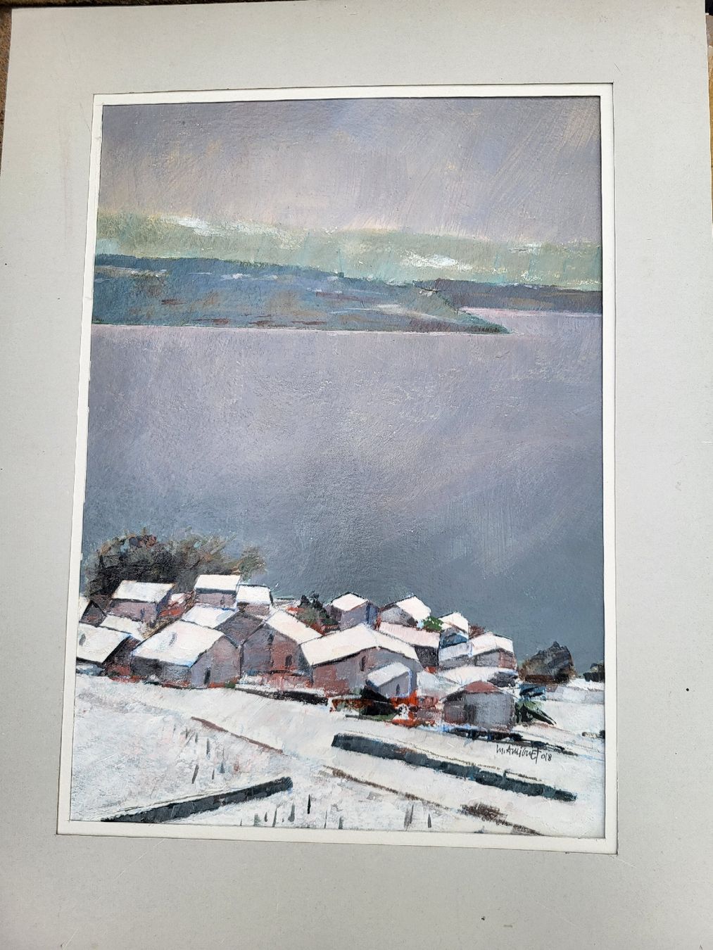 Dipinti: 1 lot de tableaux -  peintures - affiche – Usato da Bossonnens venduto da nafnaf2018 7