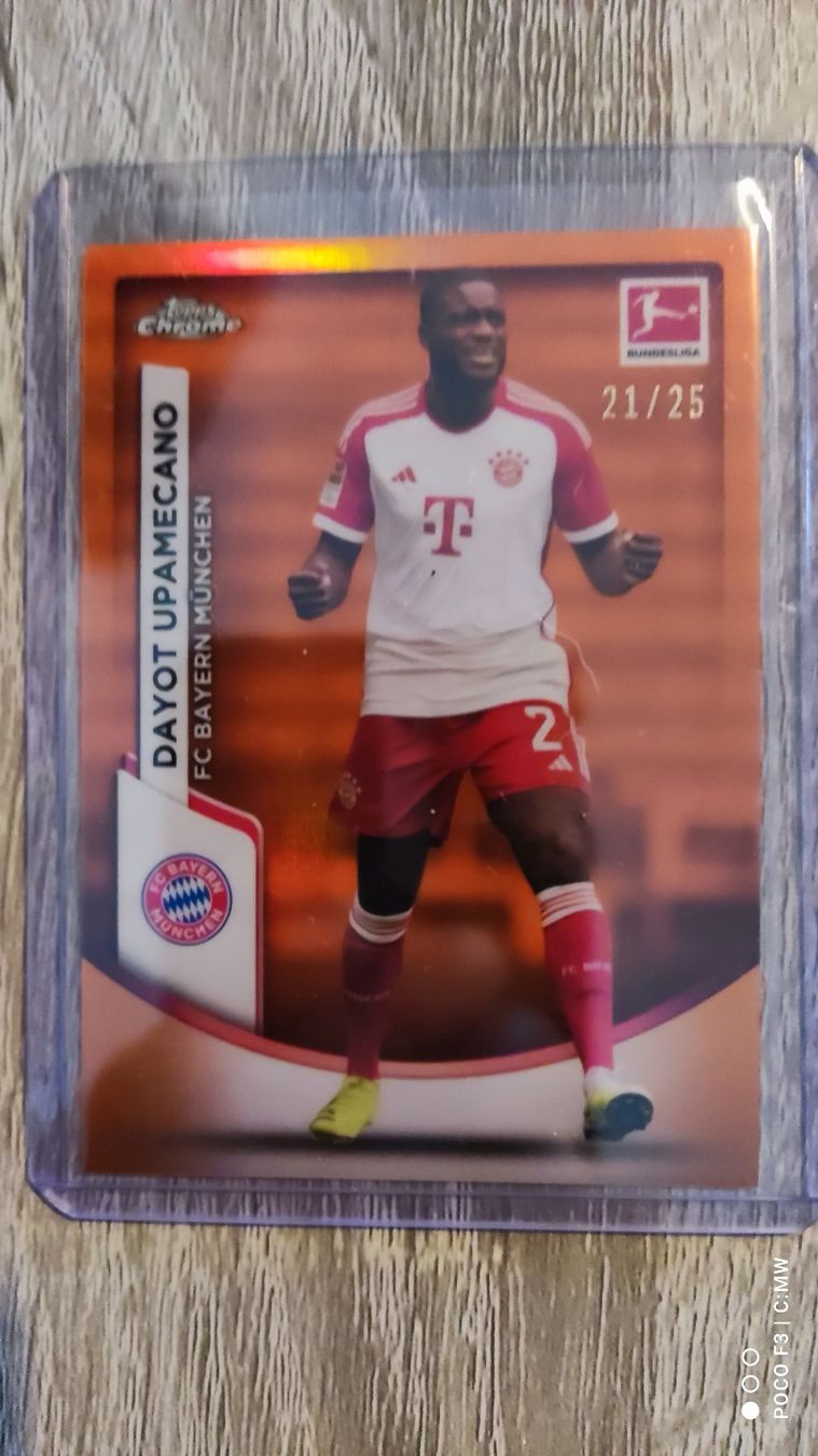 Topps Carte collezionabili: Topps Chrome 23/24 Dayot Upamecano /25 – Usato da St. Gallen venduto da RudyundFloydCards