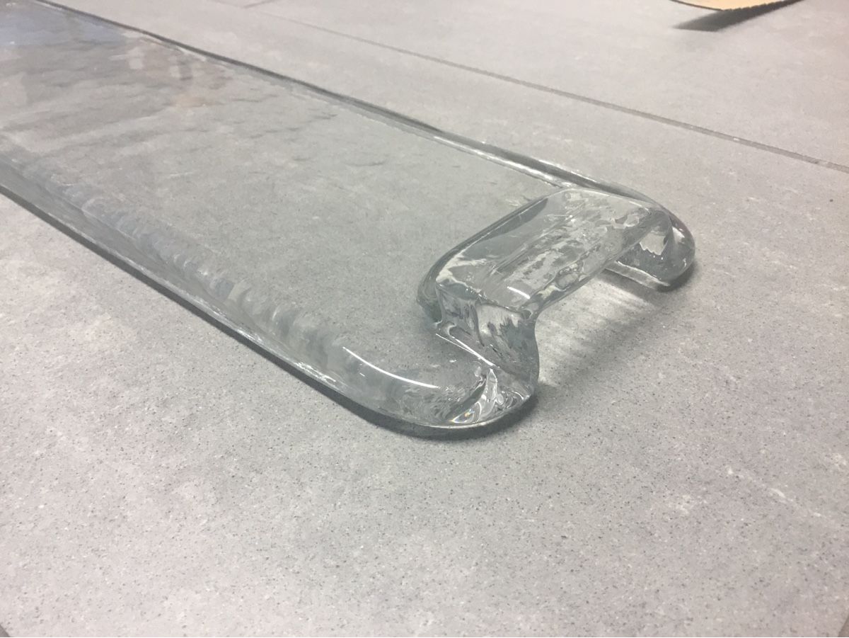 Niederer Piatti di portata: Niederer Glasplatte ca. 45 cm – Usato da Rütihof venduto da ALAFC 2