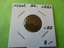 Niederlande 1881, 1 Cent