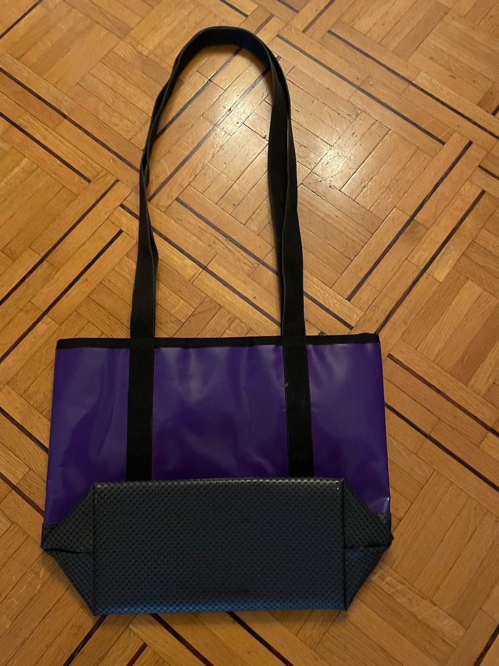 Taschen für Damen: Sac à main violet et noir - Steppenblüte – Gebraucht aus Préverenges von groli_mur 2