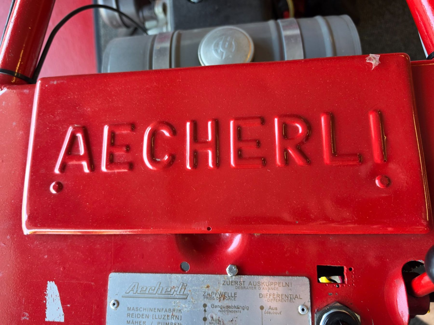 Aecherli Traktoren: Einachser Aecherli MA 65 – Gebraucht aus Zeiningen von Droog1 2