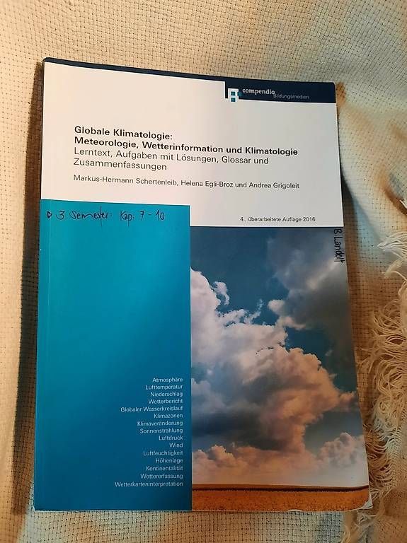 Bücher: Compendio Globale Klimatologie – Gebraucht aus Bern von but_fds5