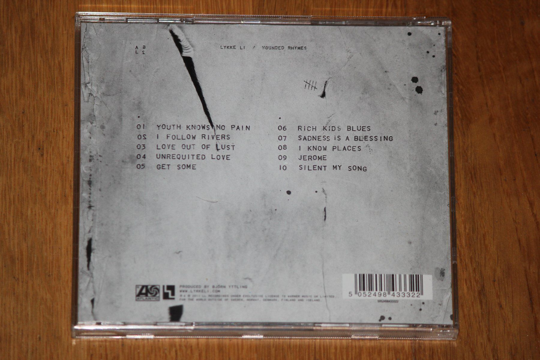 CD: LYKKE LI - Wounded Rhymes – Usato da Wichtrach venduto da LuckyLuke69 1