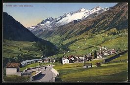 Airolo, colla valle Bedretto, Panorama m