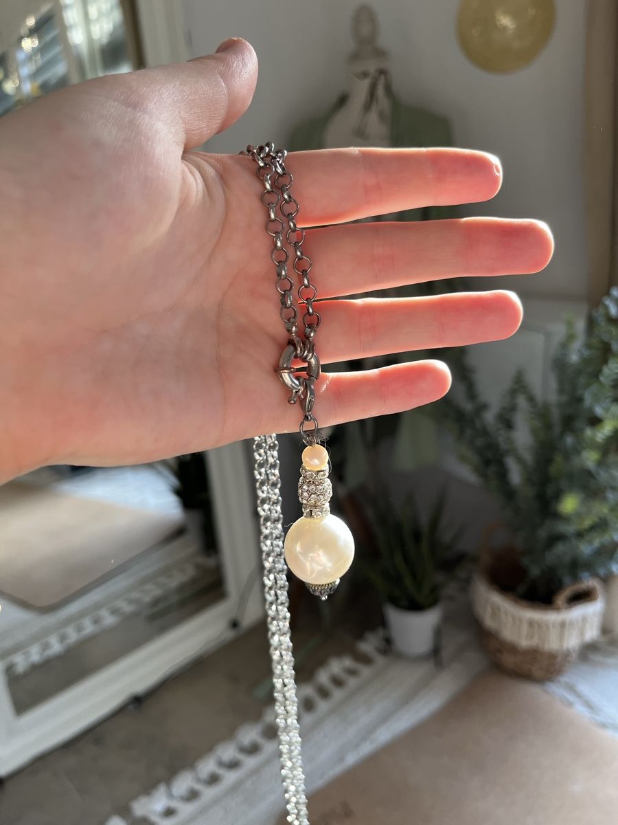 Catenine: Lange Kette inkl 2 Anhängern – Usato da Gockhausen venduto da Lali013 3