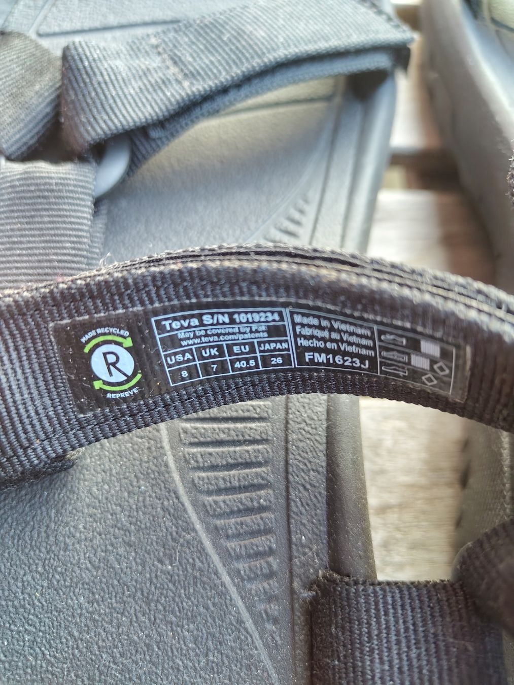 Teva Scarpe da uomo: Teva HURRICANE XLT2 - Trekkingsandale - black/grey  – Nuovo (secondo la descrizione) da Bern venduto da mwa_xj5p 2
