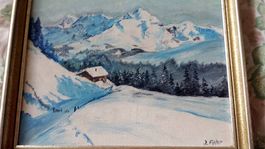 Alpenmotiv von J.Fehr