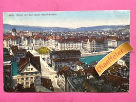 1915  p 4833 Zürich mit den neuen Stadthäusern