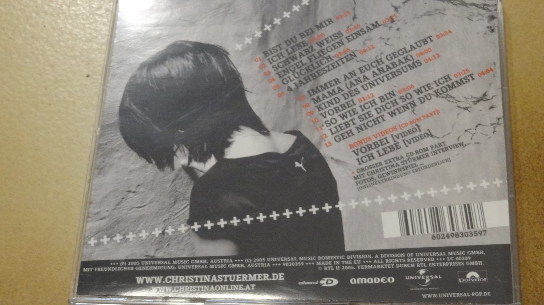 CD: Christina Stürmer - Schweiz Weiss CD – Usato da Olten venduto da Disc-Ausverkauf 1