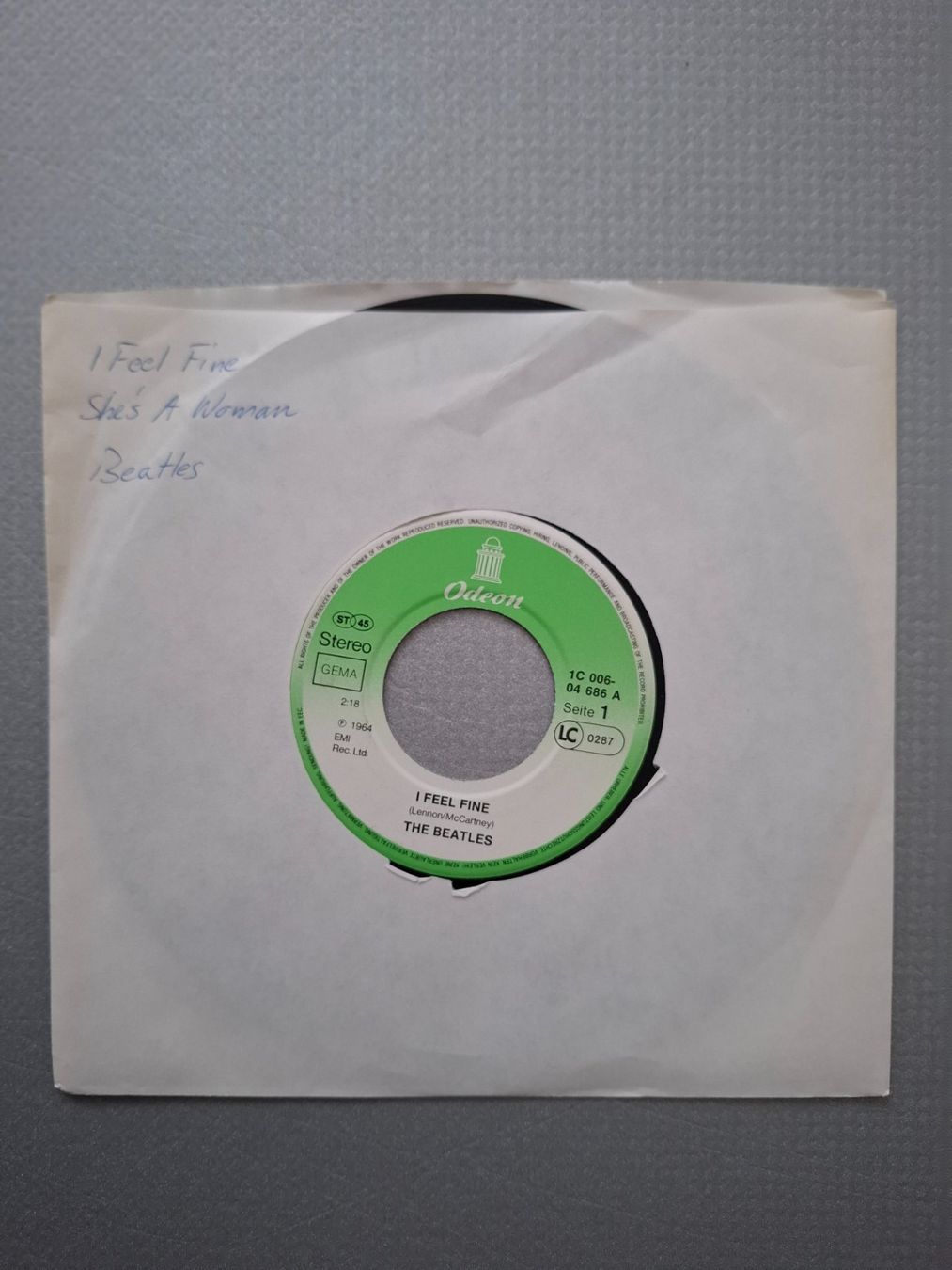 Vinyles: Beatles - I Feel Fine – D'occasion à Arbon par pendulum