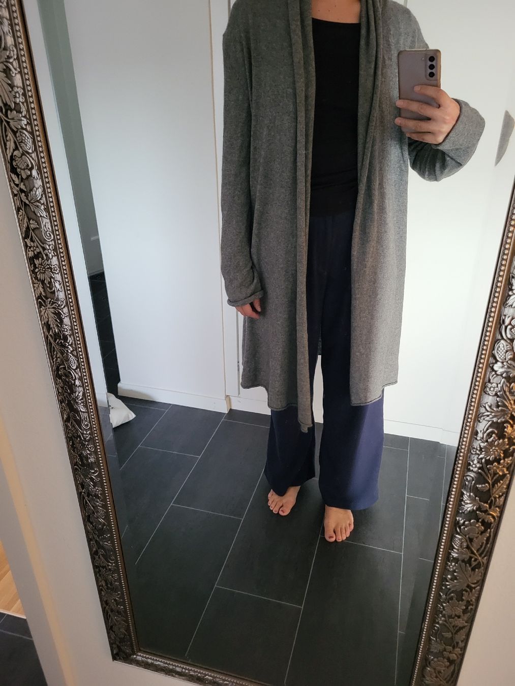 C&A Giacche: Clockhouse Strickjacke, grau, Gr. S – Usato da Zürich venduto da Mada45