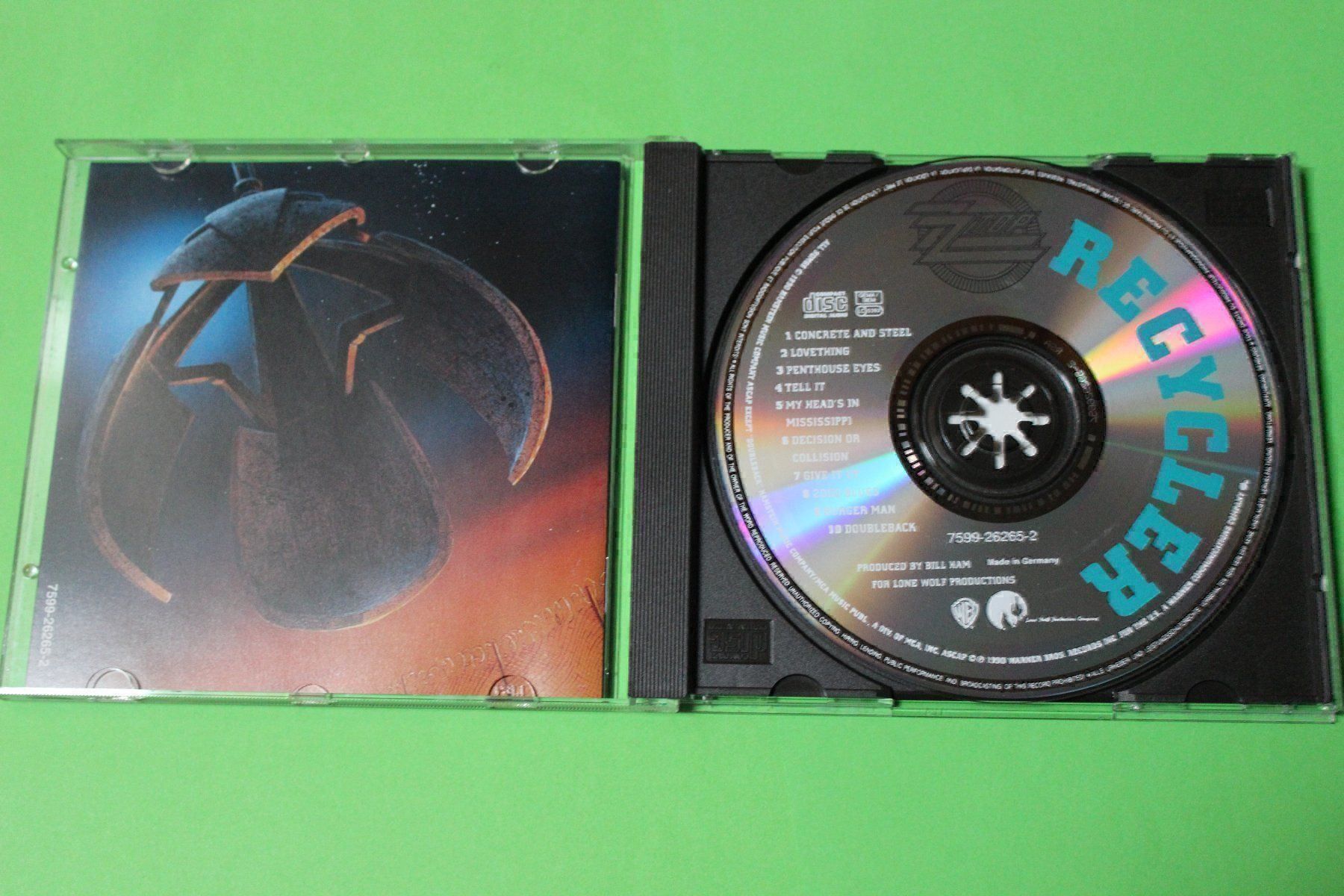CDs: ZZ TOP - RECYCLER CD 1990 – Gebraucht aus Tübach von JamesStone 3