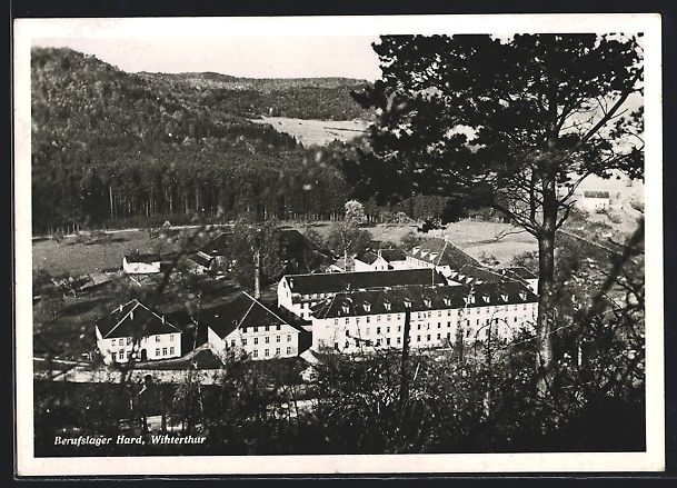 Cartes postales: AK Winterthur, Das Berufslager Hard – D'occasion à Berlin par bartko-reher