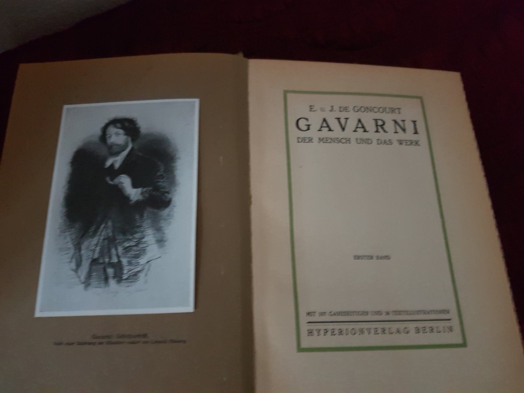 Bücher: Gavarni 1 und 2 E. u J.  DE Goncourt – Gebraucht aus zürich von gabab 7