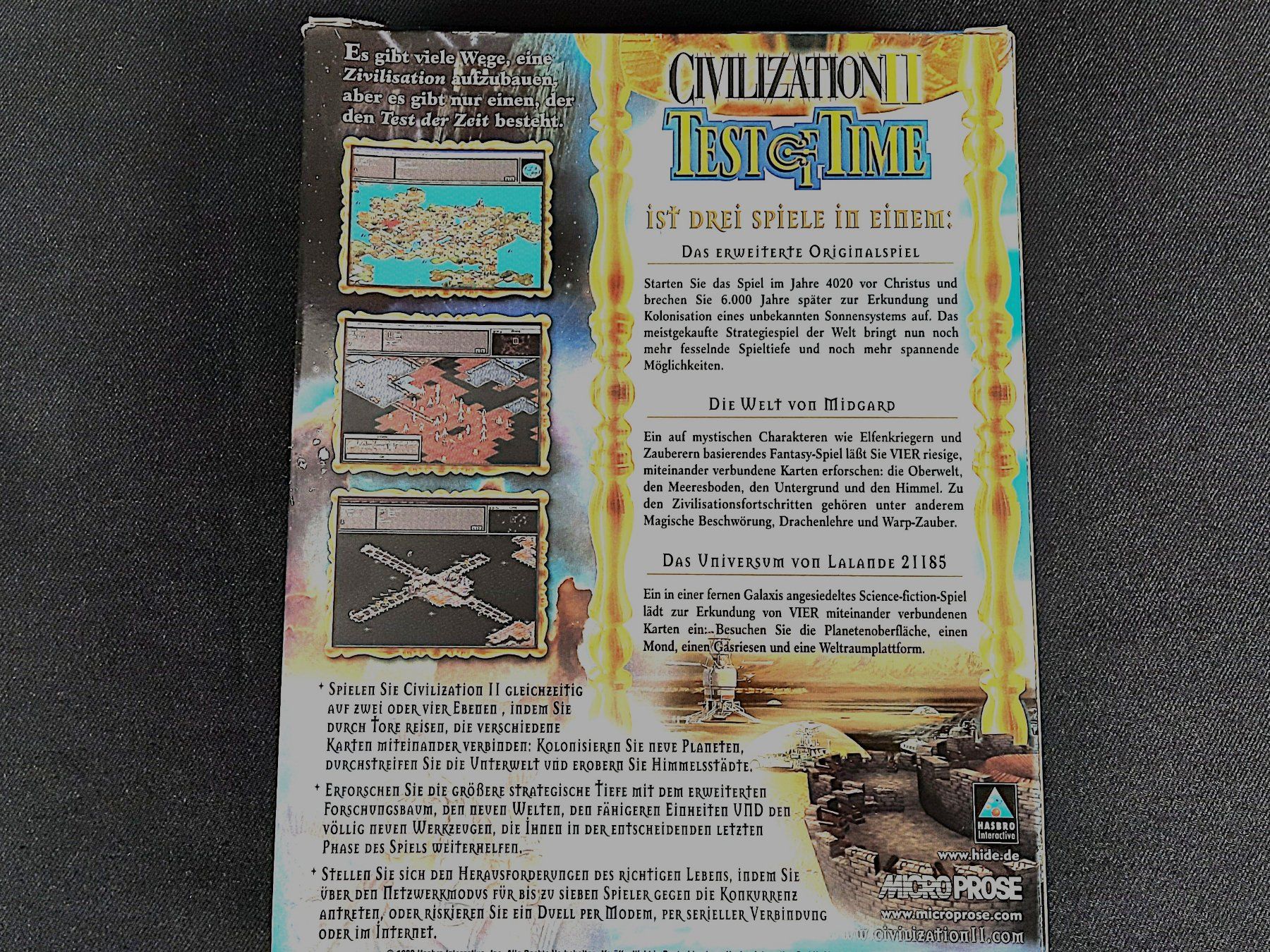 Giochi: MICROPROSE: "Civilization II: Test of Time" – Usato da Beinwil am See venduto da Restwert_Beinwil 2