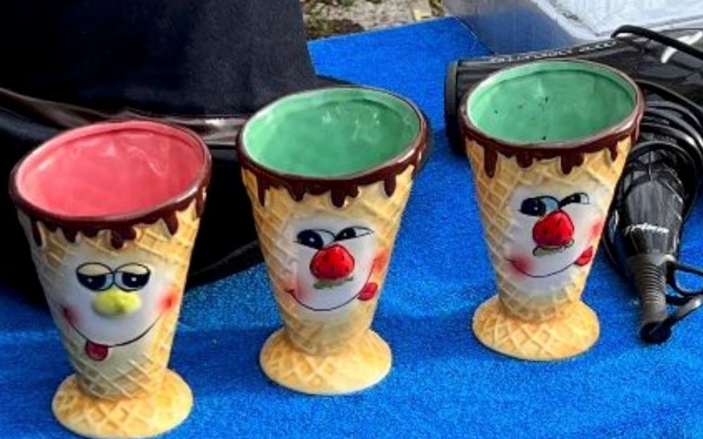 Becher Clown Eisbecher | Kaufen auf Ricardo