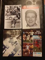 Fussball-Mix - 4 signierte Autogrammkarten - Set