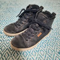 Ecco Lederschuhe, Winter-Sneakers, Gr. 33