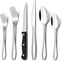 Besteck Set 6 Personen, 36-teiliges Edelstahl