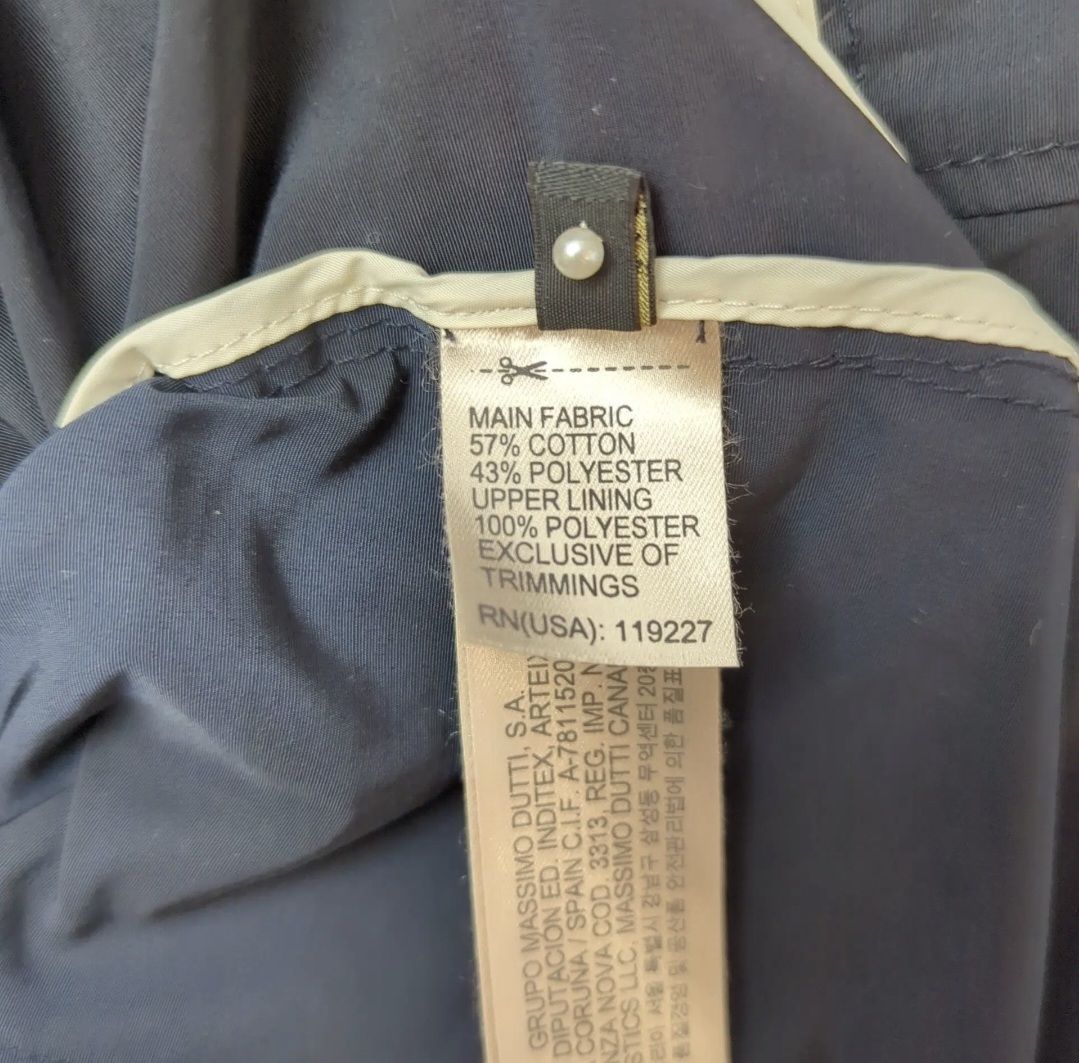 Massimo Dutti Vestes: Veste courte Massimo Dutti bleu marine - Taille S – D'occasion à Le Locle par sAm_2112 2