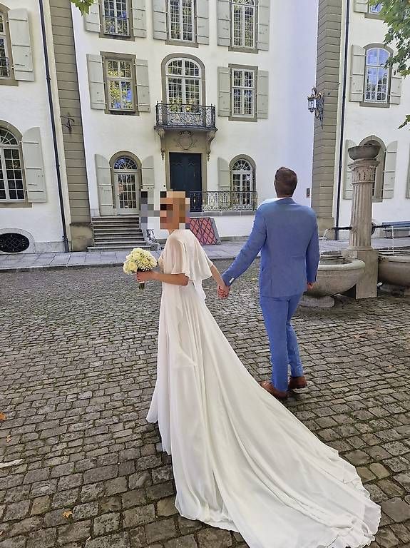 Kleider: Hochzeitskleid Ziviltrauung  – Gebraucht aus Lignières von Baby_Girl 1