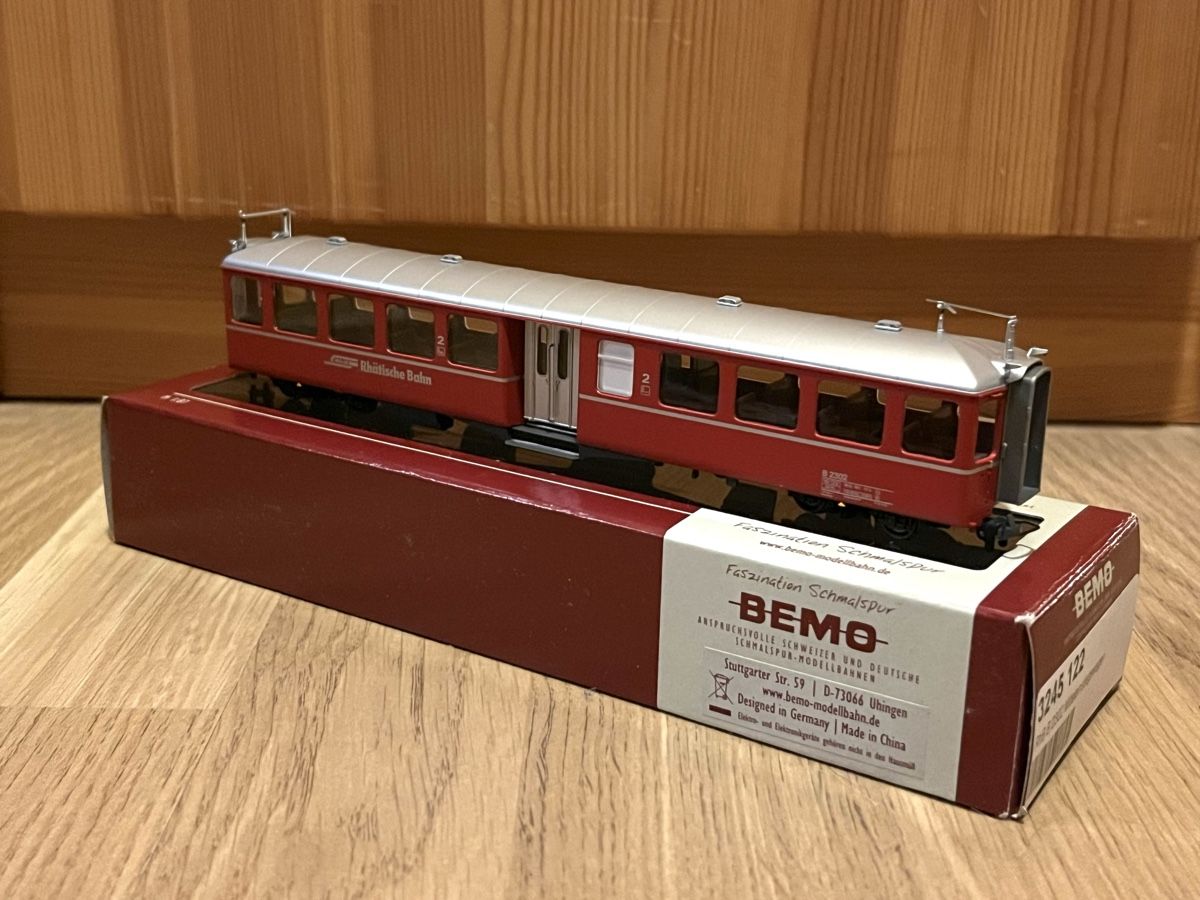 Bemo Modellini di ferrovie: Bemo 3245 122 / RhB B 2302 – Nuovo (secondo la descrizione) da Blonay venduto da babast_