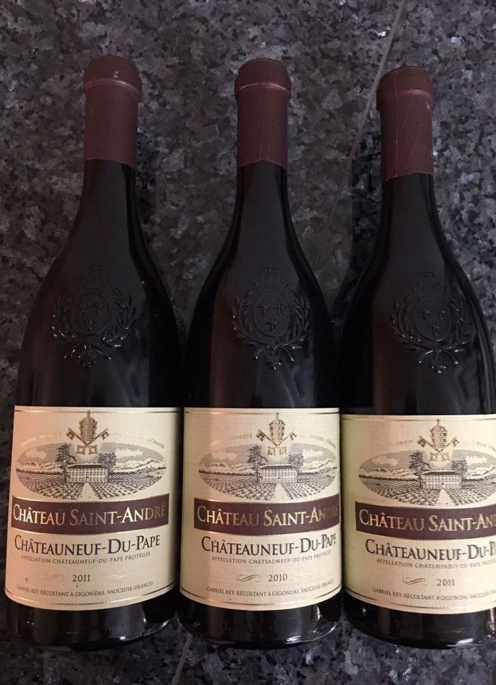 Vino: Weine CHÂTEAU SAINT-ANDRÉ aus Frankreich 2010-2011 – Usato da Schöftland venduto da lazer04 4