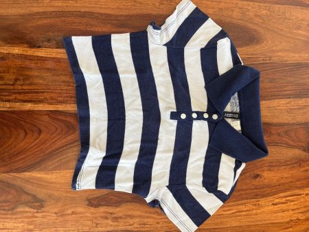 T-shirt à rayures crop top