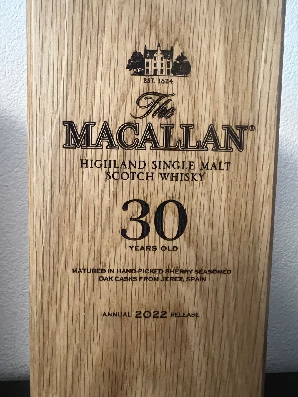 Macallan Bevande alcoliche: Macallan 30yo Sherry Cask 2022 Release – Nuovo e nell'imballaggio originale da Zürich venduto da maausi 5