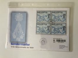 Stickereiblock ET / KW. SBK Fr. 500.00