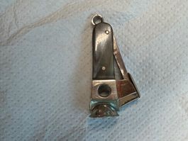 Zigarrenschneider CTS mit Horngriffseiten