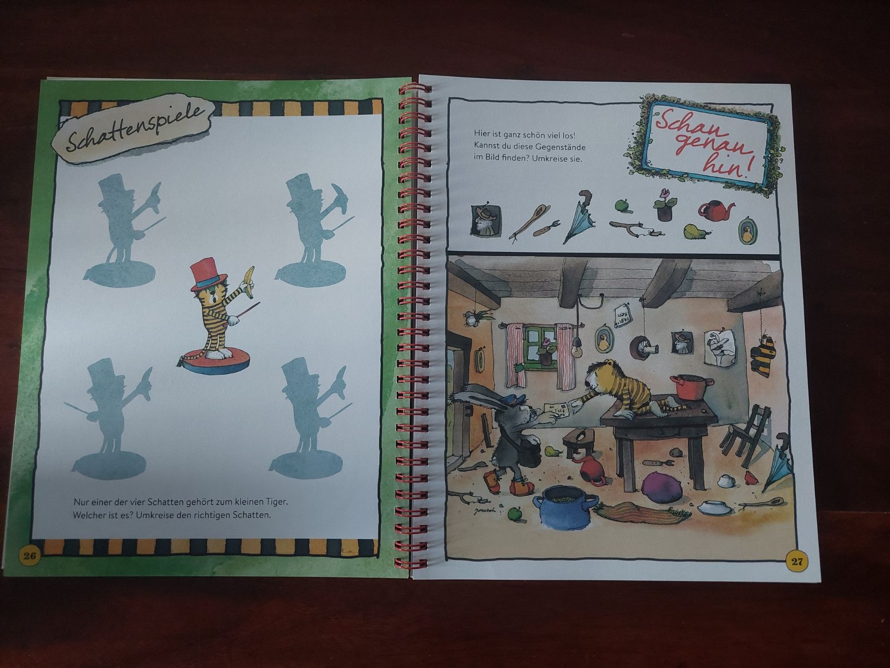 Libri: Janosch Rätseln Stickern und Basteln Ringbuch – Nuovo (secondo la descrizione) da Beckenried venduto da Havacola 6