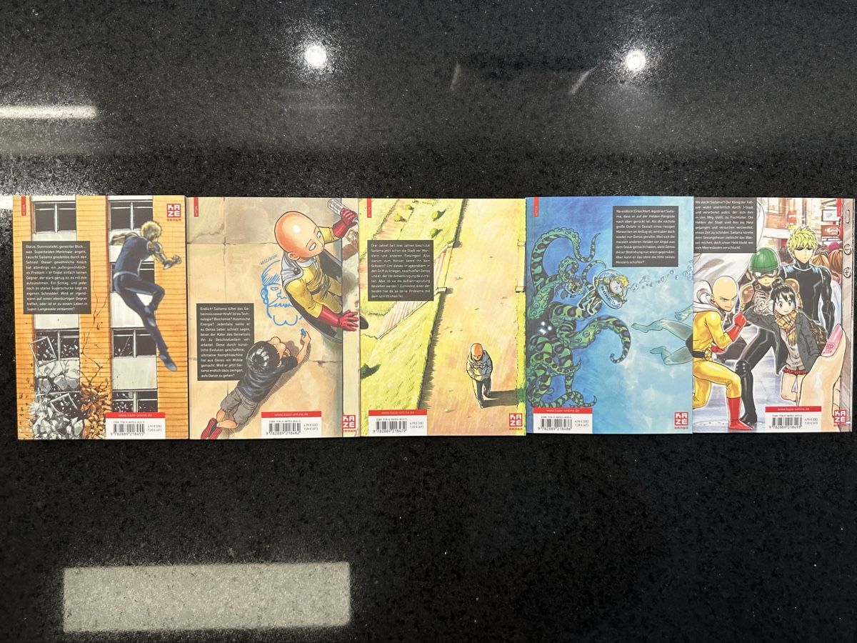 Comics: One-Punch Man – Bände 1–5 im Schuber – Gebraucht aus Neuenhof von aHamuera 2
