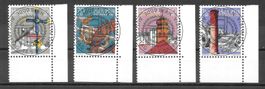 Serie Pro Patria 1996 4 Werte mit ET Vollstempel 14.5.1996