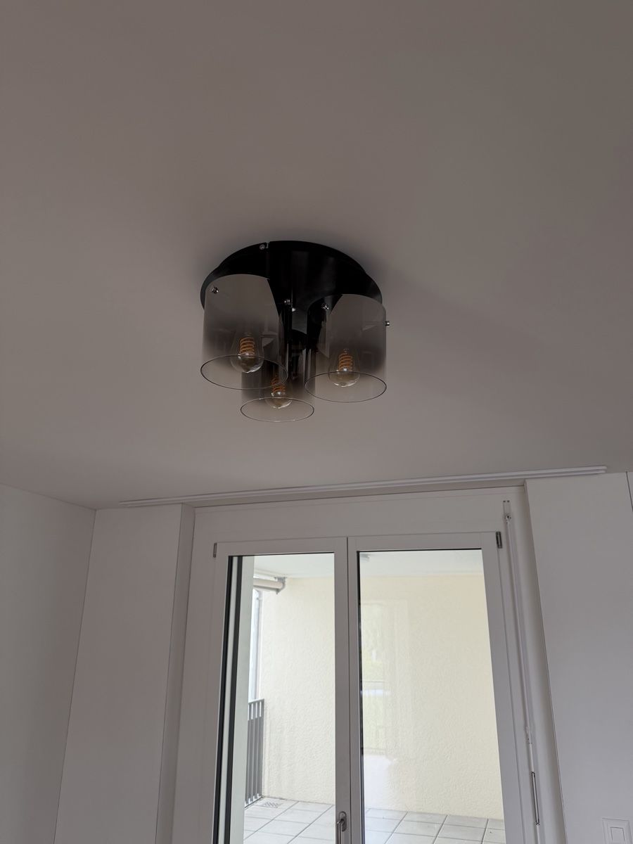 Lampadari & plafoniere: Dieter Knoll - Deckenleuchte - 3 Flammig – Usato da Maur venduto da Lauki28 1